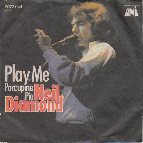 Cover Neil Diamond - Play Me (7, Single) Schallplatten Ankauf