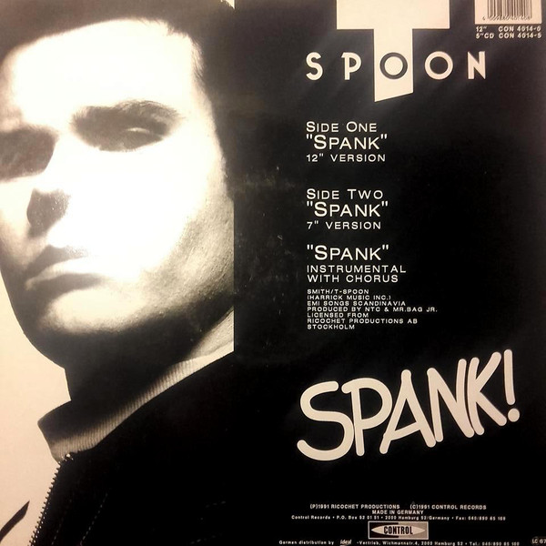 Cover T-Spoon (2) - Spank (12, Maxi) Schallplatten Ankauf