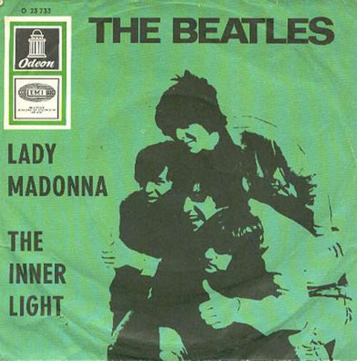 Cover The Beatles - Lady Madonna / The Inner Light (7, Single, Mono) Schallplatten Ankauf