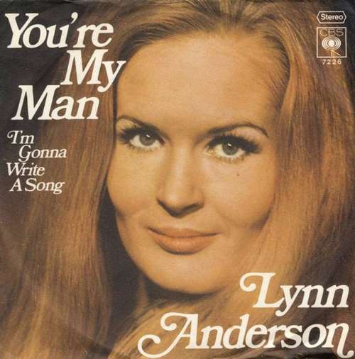 Cover Lynn Anderson - You're My Man (7, Single) Schallplatten Ankauf