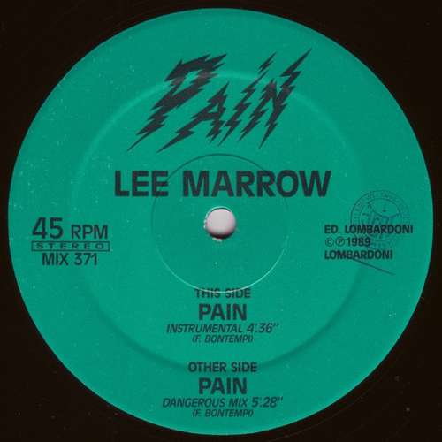 Cover Lee Marrow - Pain (12) Schallplatten Ankauf