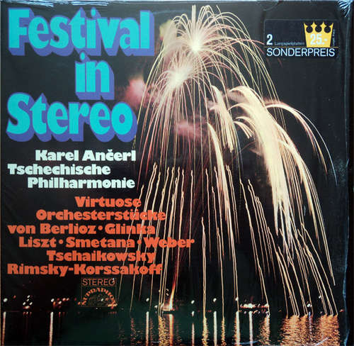 Cover Karel Ančerl, Tschechische Philharmonie* - Festival In Stereo (Virtuose Orchesterstücke) (2xLP) Schallplatten Ankauf