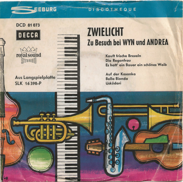 Cover Wyn Und Andrea* - Zwielicht - Zu Besuch Bei Wyn Und Andrea (7, EP) Schallplatten Ankauf
