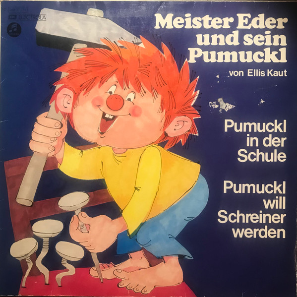 Bild Ellis Kaut - Meister Eder Und Sein Pumuckl - Pumuckl In Der Schule / Pumuckl Will Schreiner Werden (LP, RE) Schallplatten Ankauf