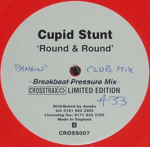 Cover Cupid Stunt - Round & Round (10, Ltd, Ora) Schallplatten Ankauf