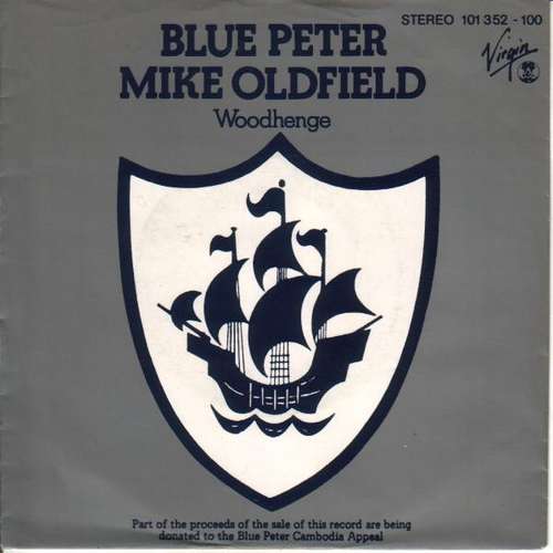 Cover Mike Oldfield - Blue Peter (7, Single) Schallplatten Ankauf