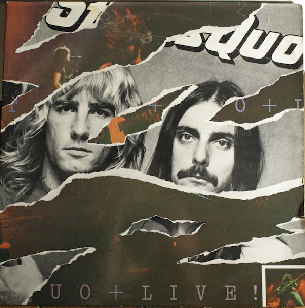 Cover Status Quo - Live (2xLP, Album, Gat) Schallplatten Ankauf