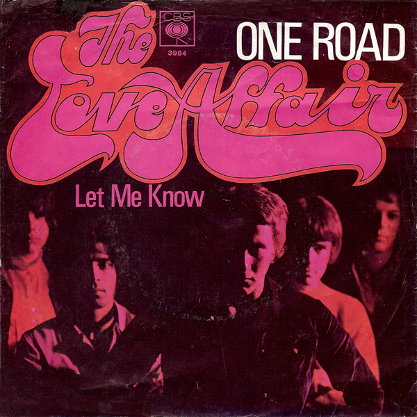 Cover The Love Affair - One Road (7, Single) Schallplatten Ankauf