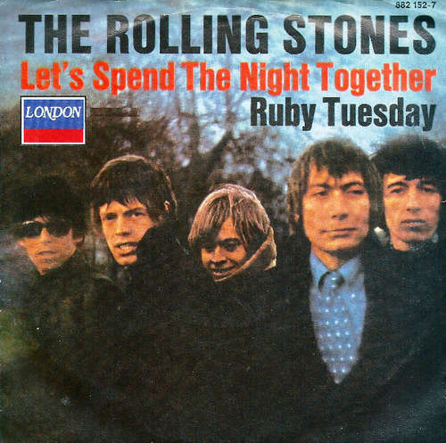 Cover The Rolling Stones - Let's Spend The Night Together / Ruby Tuesday (7, Single, RE) Schallplatten Ankauf