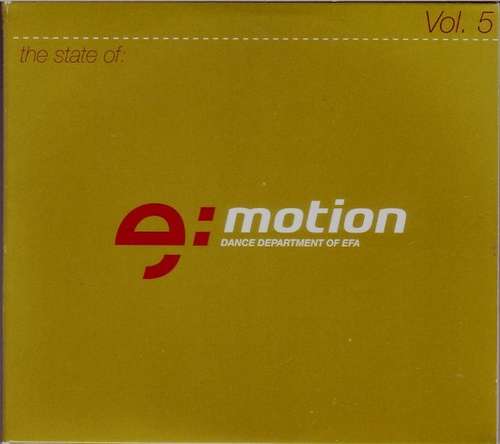 Cover The State Of E:Motion Vol. 5 Schallplatten Ankauf