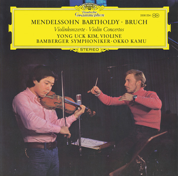 Bild Mendelssohn Bartholdy* • Bruch* - Yong Uck Kim, Bamberger Symphoniker • Okko Kamu - Violinkonzerte = Violin Concertos (LP) Schallplatten Ankauf