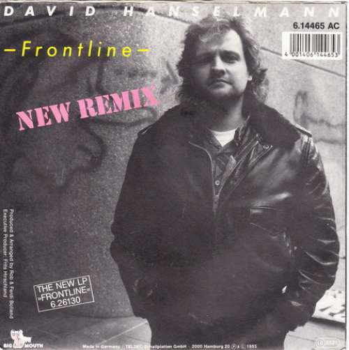 Cover David Hanselmann - Frontline (7, Single) Schallplatten Ankauf