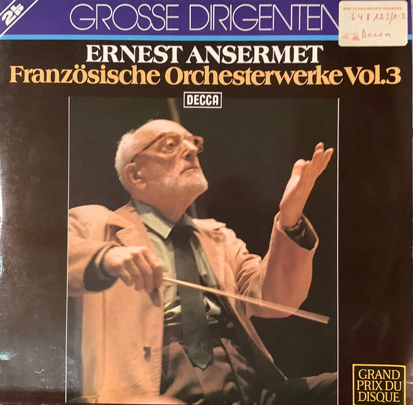 Cover Ernest Ansermet - Französische Orchesterwerke Vol.3 (LP, Comp) Schallplatten Ankauf