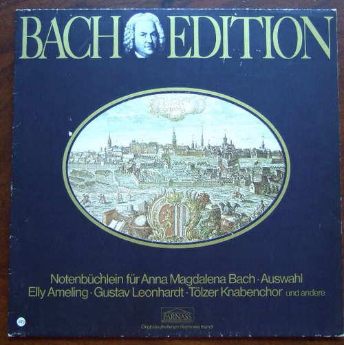 Cover J. S. Bach* / Elly Ameling, Tölzer Knabenchor, Gustav Leonhardt - Bach Edition: Notenbüchlein Für Anna Magdalena Bach (Auswahl) (LP, Album) Schallplatten Ankauf