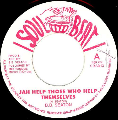 Cover B.B. Seaton - Jah Help Those Who Help Themselves (7) Schallplatten Ankauf