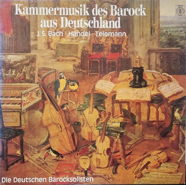 Cover J.S.Bach*, Händel*, Telemann*, Die Deutschen Barocksolisten - Kammermusik Des Barock Aus Deutschland (LP, Club) Schallplatten Ankauf