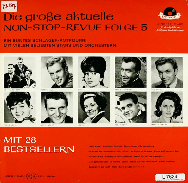 Cover Various - Die Große Aktuelle Non-Stop-Revue Folge 5 (LP, Comp, Mono, Club, Mixed) Schallplatten Ankauf