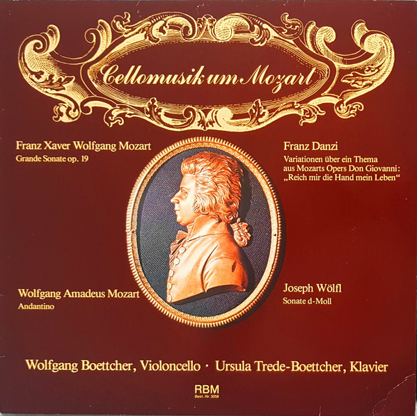 Bild Wolfgang Boettcher, Ursula Trede-Boettcher - Cellomusik Um Mozart (LP, Bla) Schallplatten Ankauf