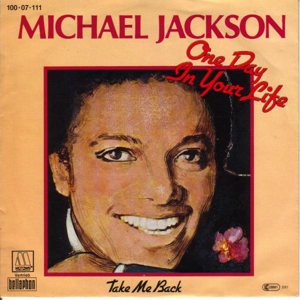 Cover Michael Jackson - One Day In Your Life / Take Me Back (7, Single) Schallplatten Ankauf