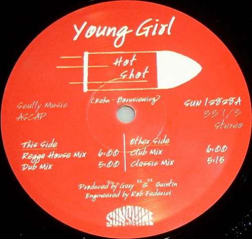 Cover Young Girl - Hot Shot (12) Schallplatten Ankauf