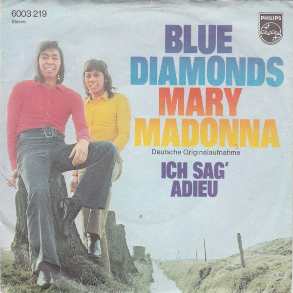 Cover Blue Diamonds* - Mary Madonna (7, Single) Schallplatten Ankauf