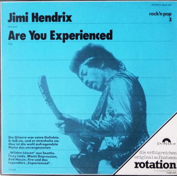 Bild The Jimi Hendrix Experience - Are You Experienced (LP, Album, RE) Schallplatten Ankauf