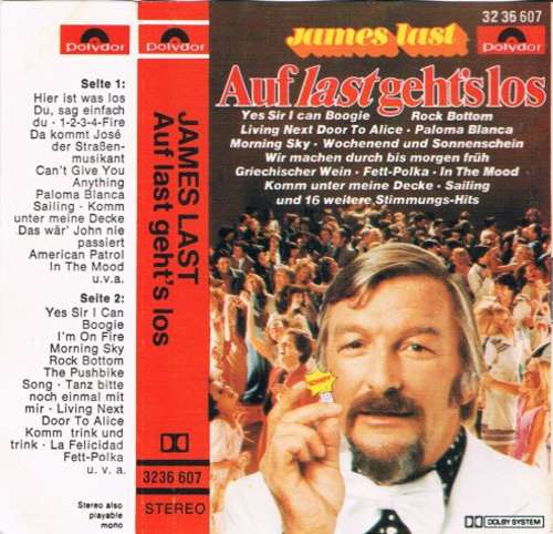 Cover James Last - Auf Last Geht's Los (Cass, Comp) Schallplatten Ankauf