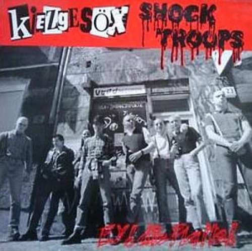 Cover Kiezgesöx / Shock Troops (2) - Ey! Die Platte! (LP, Album) Schallplatten Ankauf