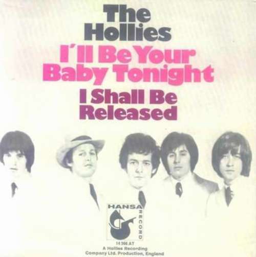 Cover The Hollies - I'll Be Your Baby Tonight (7, Single) Schallplatten Ankauf