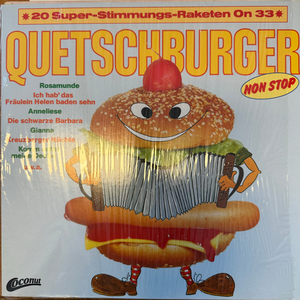 Cover Quetschburger Non Stop - 20 Super-Stimmungs-Raketen On 33 (12) Schallplatten Ankauf