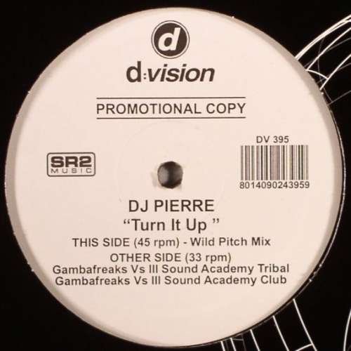 Cover DJ Pierre - Turn It Up (12, Promo) Schallplatten Ankauf