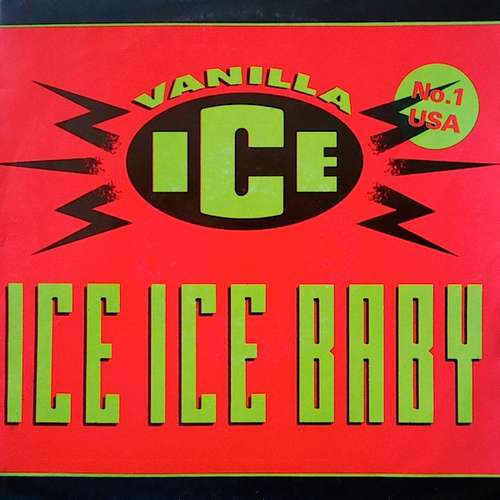 Cover Vanilla Ice - Ice Ice Baby (7, Single) Schallplatten Ankauf