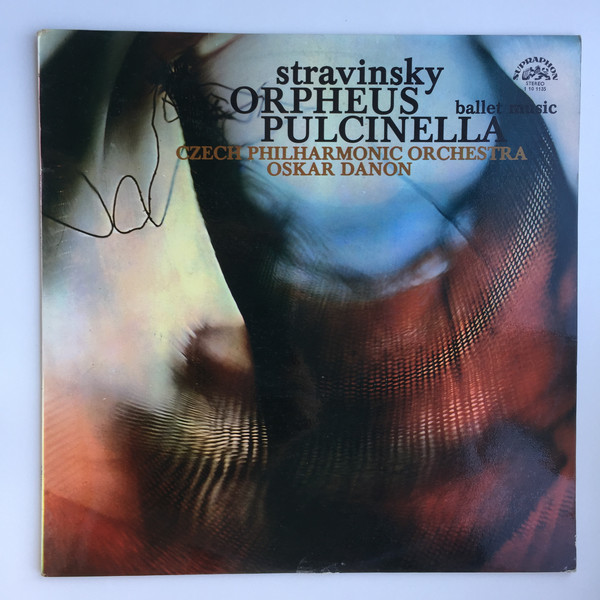 Cover Igor Stravinsky, Czech Philharmonic Orchestra*, Oskar Danon - Orpheus / Pulcinella Ballet Music (LP, RP) Schallplatten Ankauf