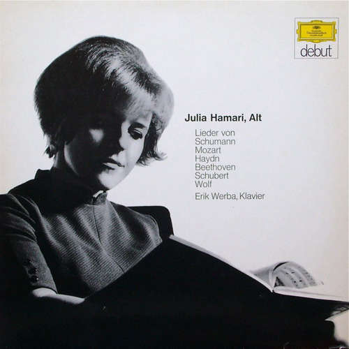 Cover Julia Hamari, Erik Werba - Lieder von Schumann, Mozart, Haydn, Beethoven, Schubert, Wolf (LP) Schallplatten Ankauf