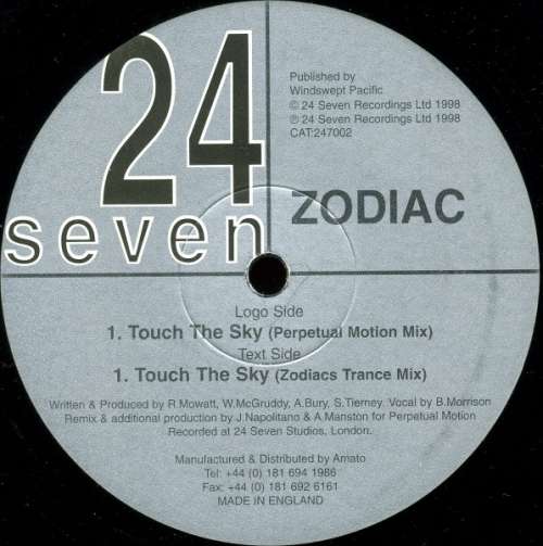 Cover Zodiac (6) - Touch The Sky (12) Schallplatten Ankauf
