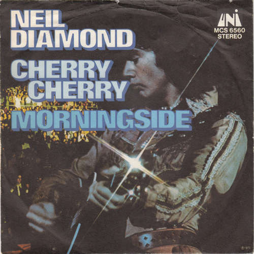 Cover Neil Diamond - Cherry Cherry / Morningside (7, Single) Schallplatten Ankauf
