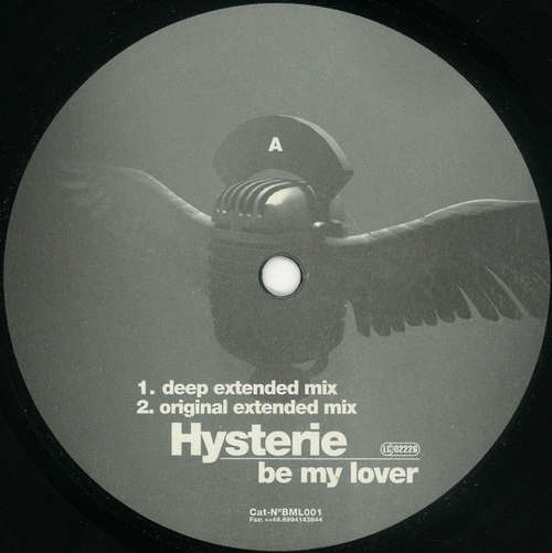 Cover Hysterie - Be My Lover (12) Schallplatten Ankauf