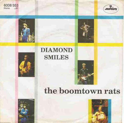 Cover The Boomtown Rats - Diamond Smiles (7, Single) Schallplatten Ankauf