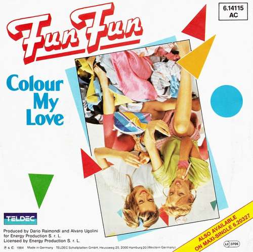 Cover Fun Fun - Colour My Love (7, Single) Schallplatten Ankauf