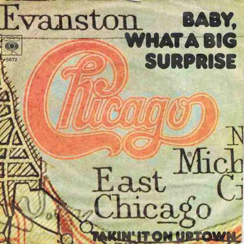 Cover Chicago (2) - Baby, What A Big Surprise (7, Single) Schallplatten Ankauf