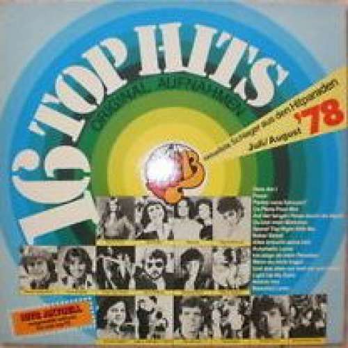 Cover Various - 16 Top Hits - Aktuellste Schlager Aus Den Hitparaden Juli / August '78 (LP, Comp) Schallplatten Ankauf