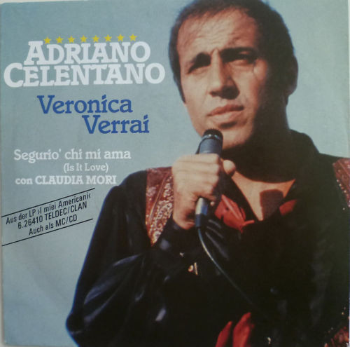 Cover Adriano Celentano - Veronica Verrai (7) Schallplatten Ankauf