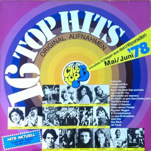 Cover Various - 16 Top Hits - Aktuellste Schlager Aus Den Hitparaden Mai / Juni '78 (LP, Comp) Schallplatten Ankauf