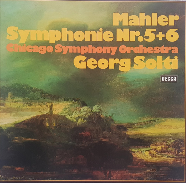 Cover Mahler*, Chicago Symphony Orchestra, Georg Solti - Symphonie Nr. 5 + 6 (3xLP + Box) Schallplatten Ankauf
