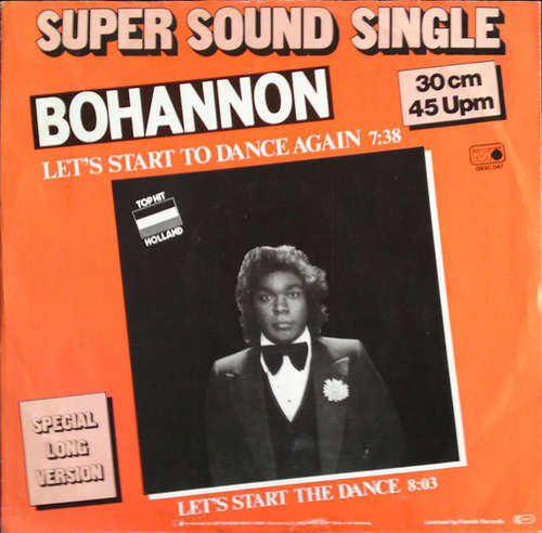 Cover Bohannon* - Let's Start To Dance Again (Special Long Version) (12, Single) Schallplatten Ankauf