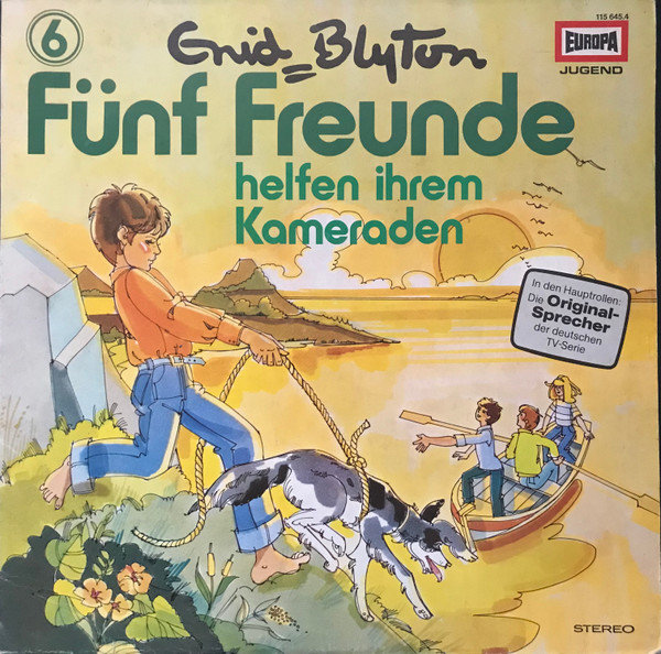 Bild Enid Blyton - Fünf Freunde  6 - Helfen Ihrem Kameraden (LP) Schallplatten Ankauf