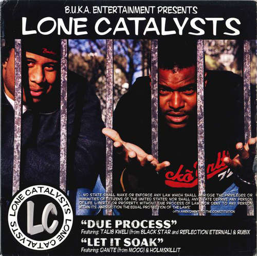 Cover Lone Catalysts - Due Process / Let It Soak (12) Schallplatten Ankauf
