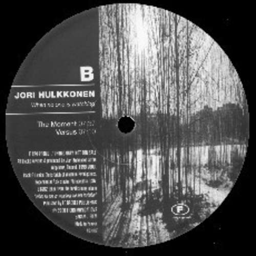 Cover Jori Hulkkonen - When No One Is Watching (12) Schallplatten Ankauf