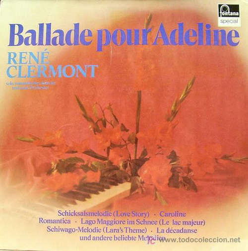 Cover René Clermont (2) - Ballade Pour Adeline (LP, Album) Schallplatten Ankauf
