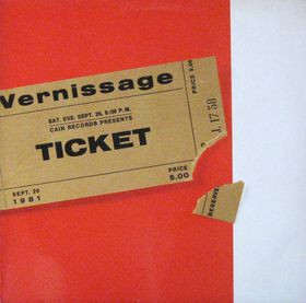 Cover Ticket (4) - Vernissage (LP, Album) Schallplatten Ankauf